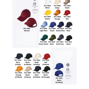 Cotton Baseball Cap & Polyester Baseball Cap