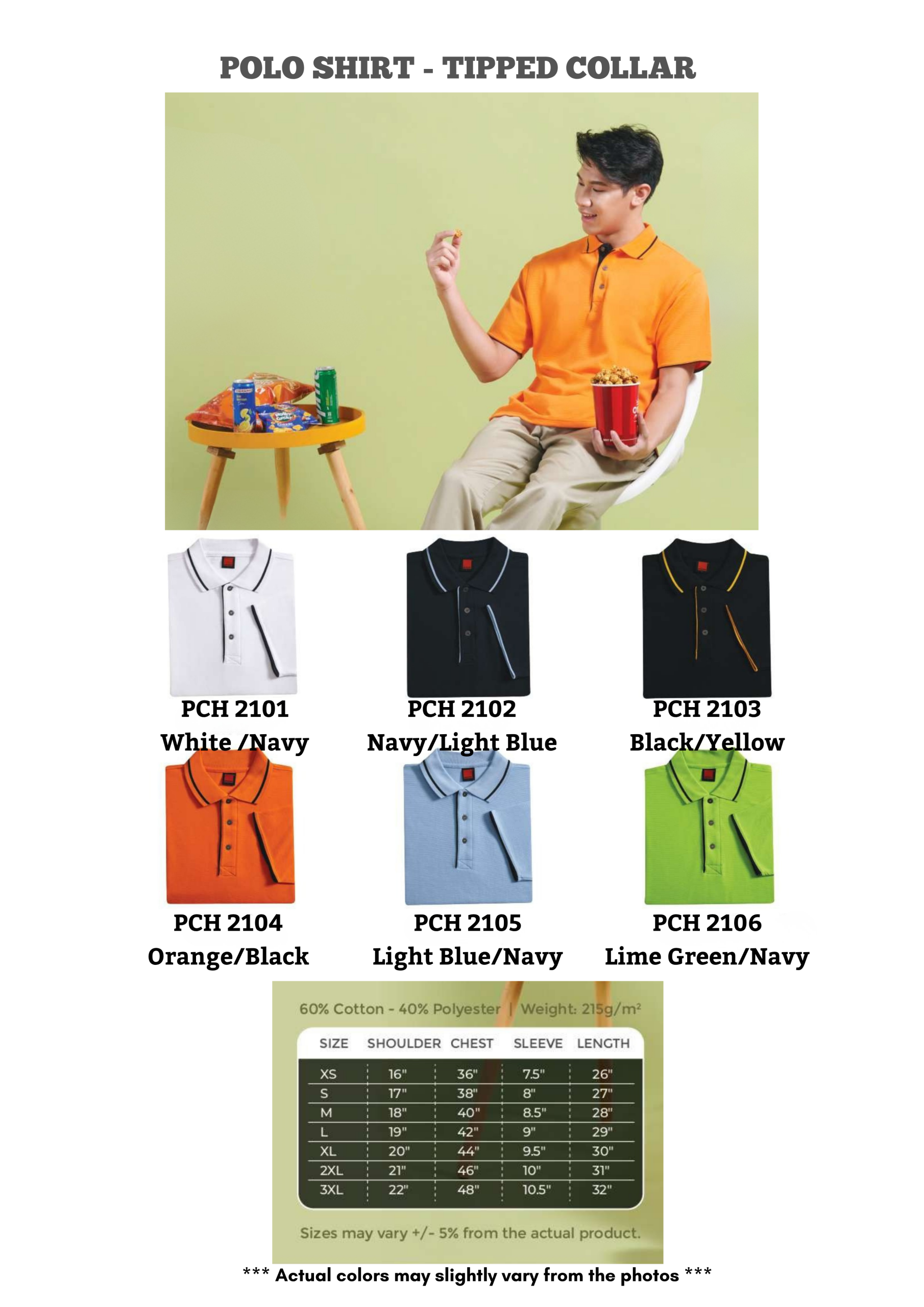 cvc-short-sleeve-tipped-collar-polo-shirt